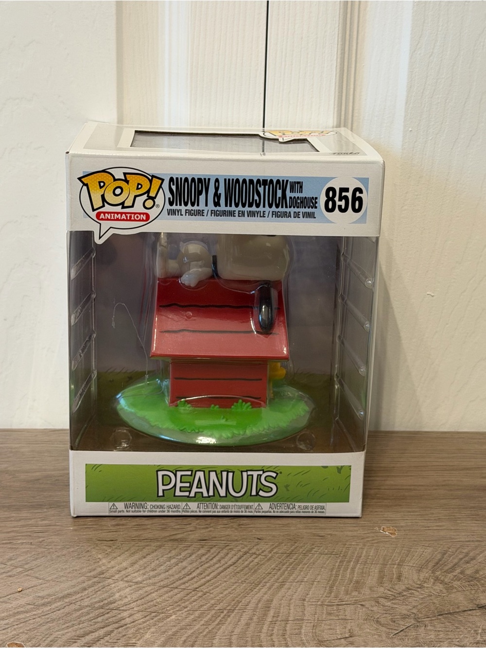 Funko Pop! Deluxe: Peanuts - Snoopy & Woodstock with Doghouse #856